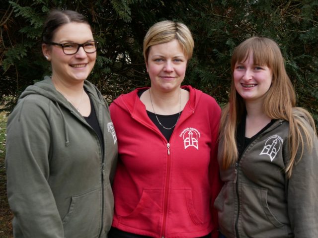Die drei Frauen des Markleitungsteams