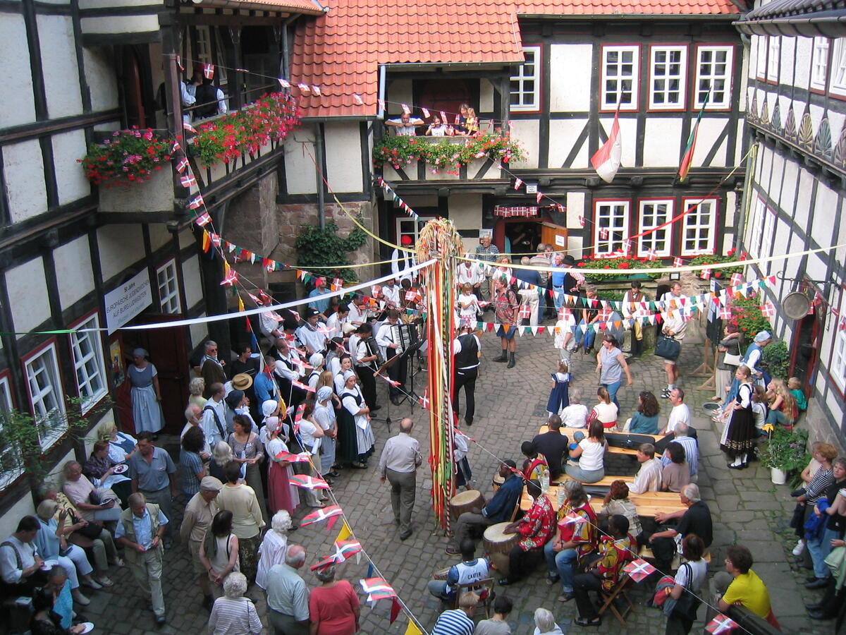 Europäische Jugendwoche – Gruppenfoto