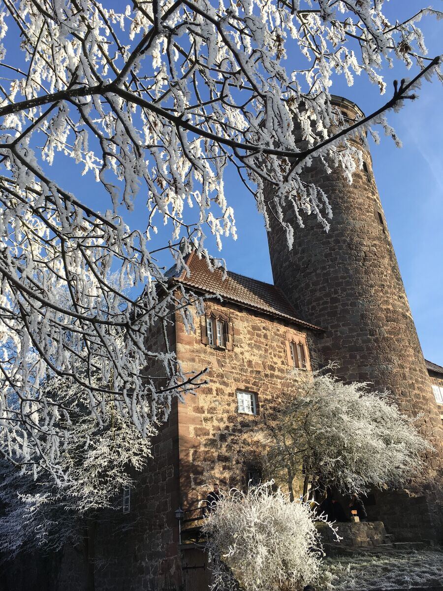 Adventsmarkt auf Burg Ludwigstein – Kerzen und Handwerk im Burghof