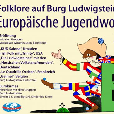 61. Europäische Jugendwoche Burg Ludwigstein 27.7.-3.8.2019